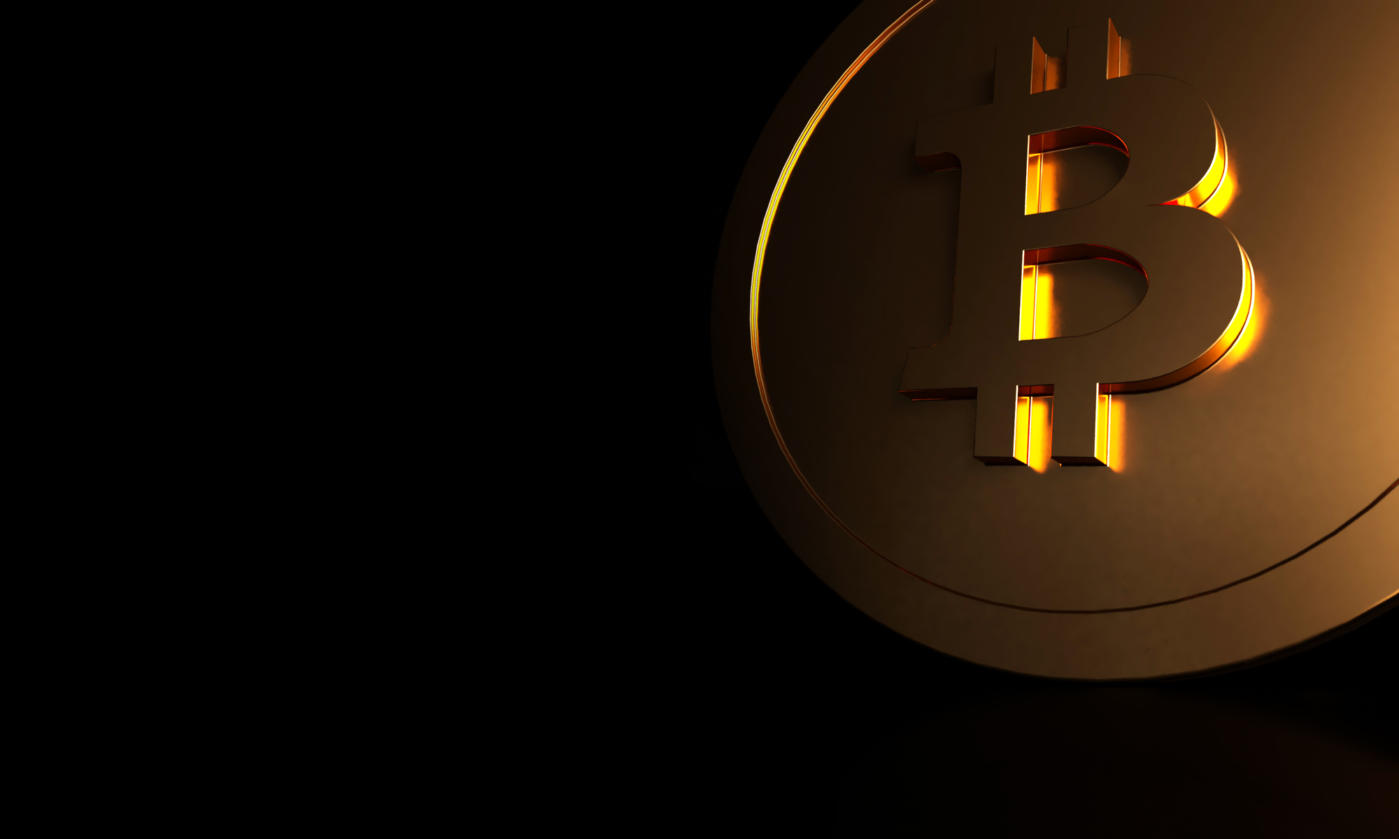 Bitcoin Symbol, crypto coin